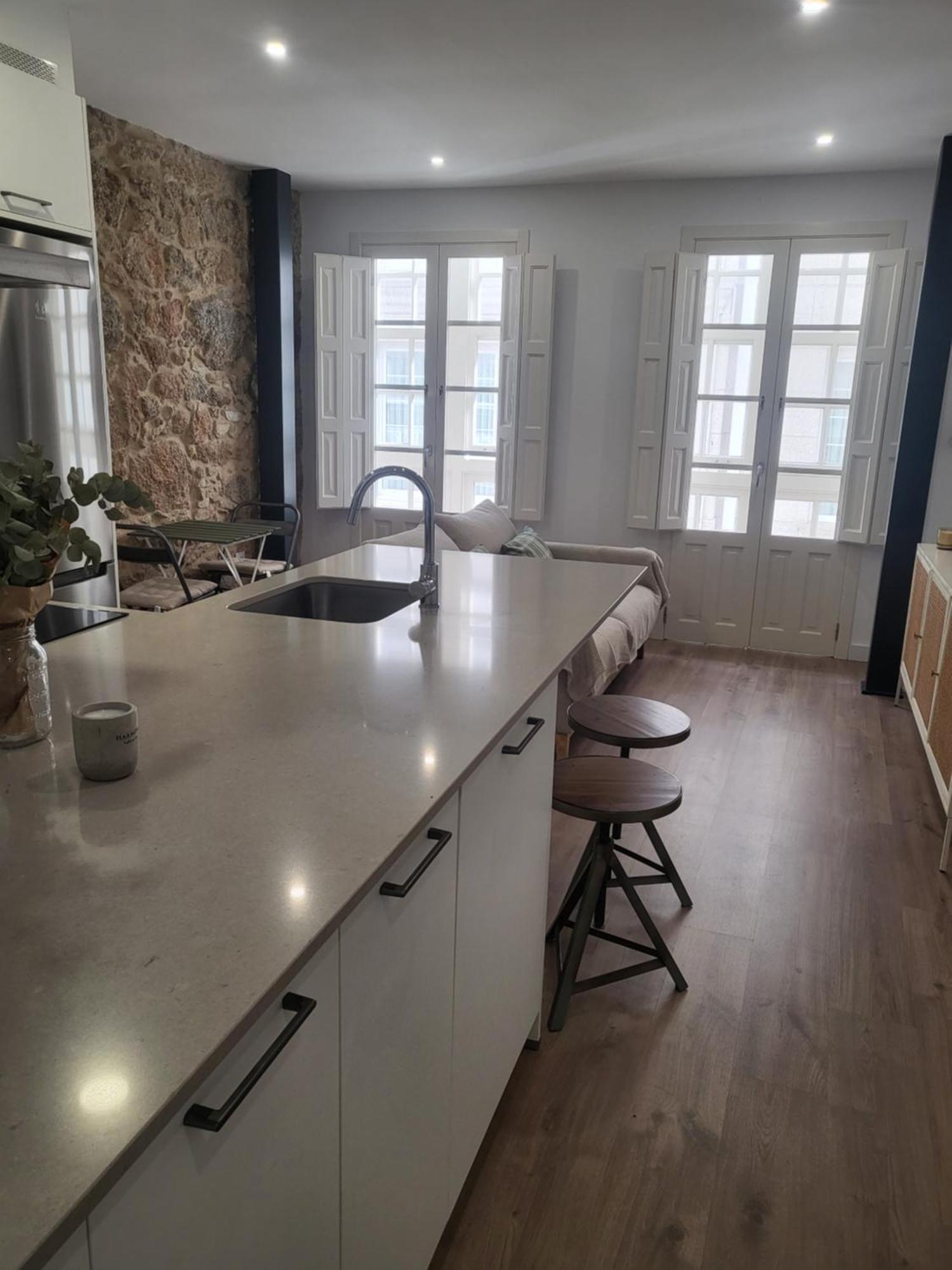 Apartament Preciosa Vivienda En El Centro De La Ciudad A Coruña Zewnętrze zdjęcie